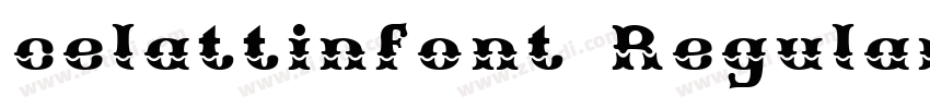 celattinfont Regular字体转换
